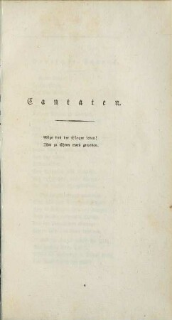 Cantaten