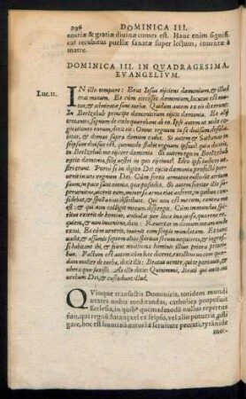 Dominica III. In Quadragesima.