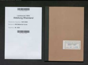 Kunstschutzsammeldepot Schloß Dyck.