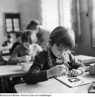 Schulwesen, Polytechnischer Unterricht oder Berufsausbildung, Werkunterricht