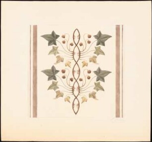 Dekorationsstudien: Vegetabiles Ornament