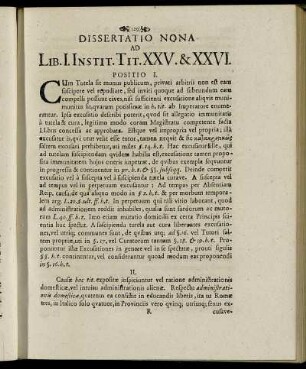 Dissertatio Nona.