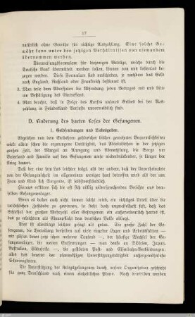 D. Linderung des harten Loses der Gefangenen