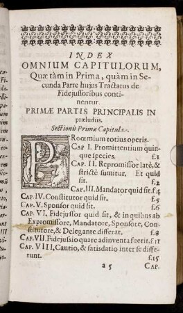 Index Omnium Capitulorum [...]