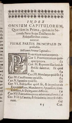 Index Omnium Capitulorum [...]