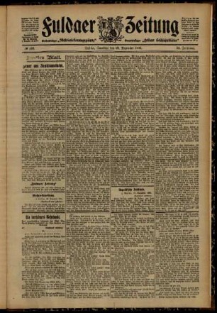 Zweite Ausgabe vom Samstag, den 29. Dezember 1906.