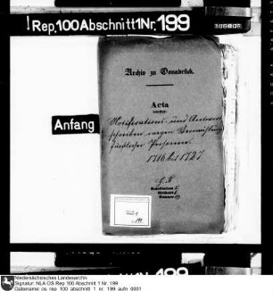 Notifications- und Antwortschreiben wegen Vermählung fürstlicher Personen