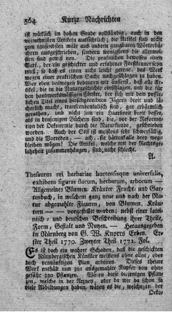 : Thesaurus rei herbariae hortensisque universalis, exhibens fiuras florum, herbarum, arborum. T.1.2.