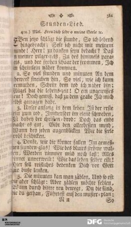 Stunden-Lied.