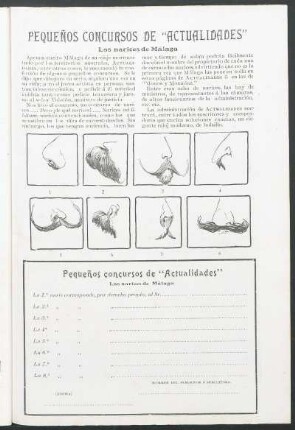 Pequeños concursos de "Actualidades" : Las narices de Málaga