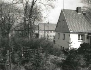 Voigtsdorf. Erbgericht, Nr. 1 und 4. Gartenansicht von Süden