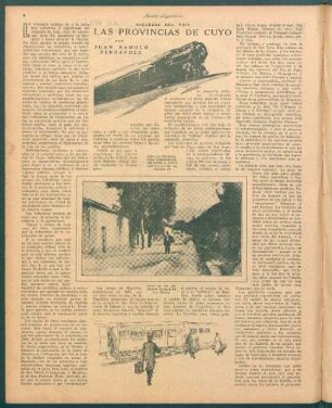 Las provincias de Cuyo : Riquezas del país