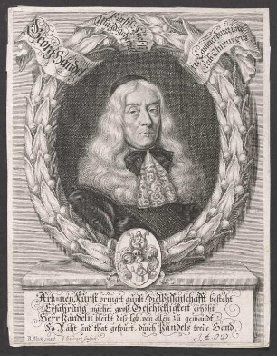 Porträt Georg Händel (1622-1697)