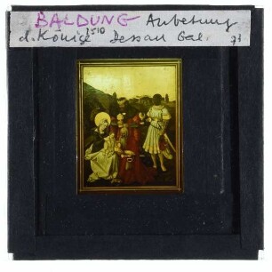 Baldung Grien, Anbetung der Heiligen drei Könige