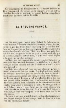 Le spectre fiancé