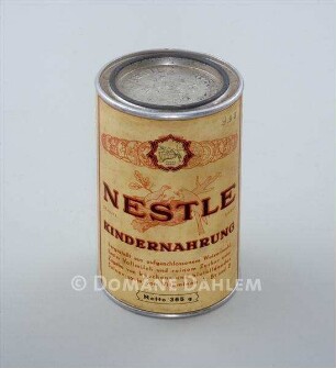 Dose "Nestlé Kindernahrung"