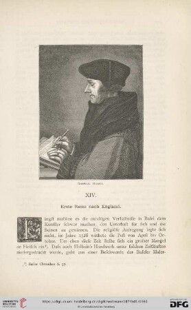 XIV. Erste Reise nach England