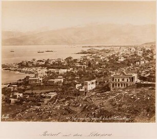 488. Vue générale de Beyrouth et du Liban. Syrie
