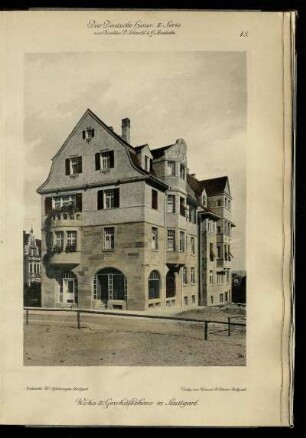 Wohn- & Geschäftshaus in Stuttgart.