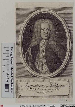 Bildnis Augustin Balthasar (1747 von)