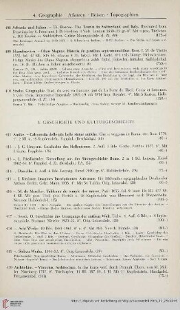 Geschichte und Kulturgeschichte (Nr. 411-543)