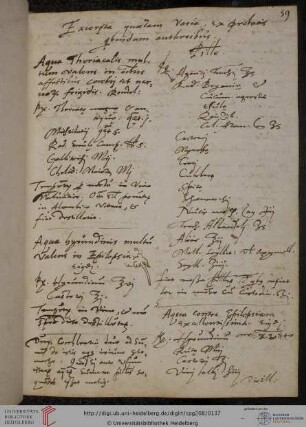 Johannes Möringer, Rezeptsammlung, lat.