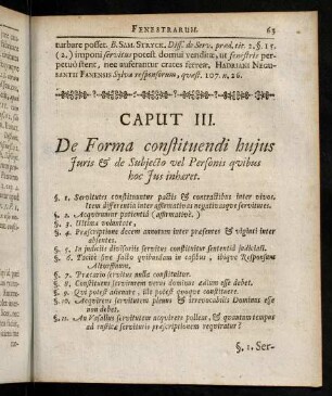 63-89, Caput III. De Forma constituendi hujus