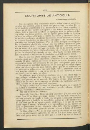 Escritores de Antioqia