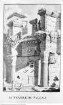 Les restes de l'ancienne Rome, recherchez avec soin, mesurez, dessinez sur les lieux, et gravez par feu Bonaventure d'Overbeke, ..., 1. Buch, Tafel a. 39.: Le Temple de Pallas