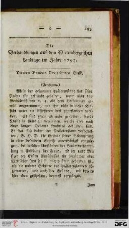Vierten Bandes Dreizehntes Stuek.