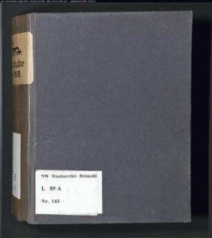 Gogerichtsregister Amt Horn