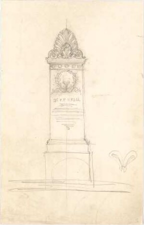 Bühlmann, Josef; Grabdenkmäler - Ansicht, Detail