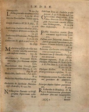 Electa Juris Publici Historiam Palatinam Illustrantia : Ex Ipsis Fontibus Deducta, 1