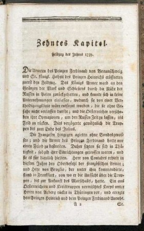 Zehntes Kapitel. Feldzug des Jahres 1759