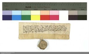 Revers Gerhards von Bubenheim bezüglich seiner Verpflichtung als Burgmann auf der Burg Bingenheim durch Heinrich [von Hohenberg], Abt von Fulda