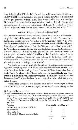 Auf dem Weg zur "Hansischen Universität"