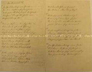 Gedicht auf den 60. Todestag von Königin Luise von Preußen
