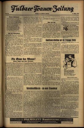 Zweite Ausgabe vom Dienstag, den 09. März 1937.