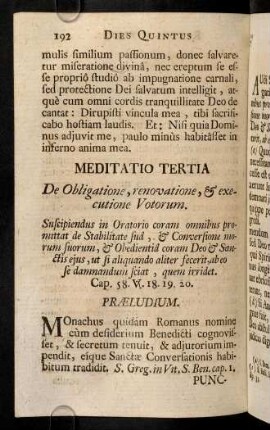 192-203, Meditatio Tertia.