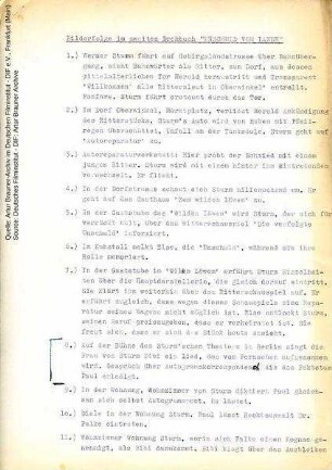 Szenenfolge