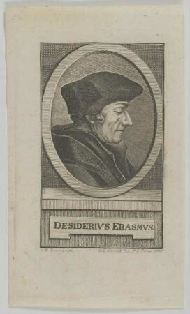 Bildnis des Desiderivs Erasmus
