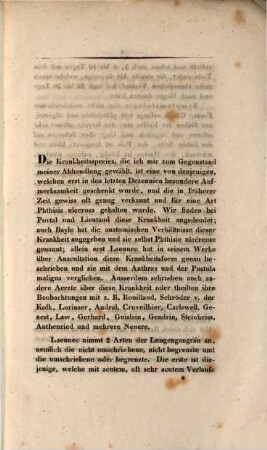 Die Lungengangrän : Inaugural-Dissertation