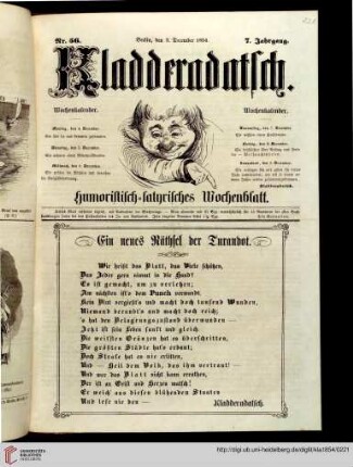 Hefte 56-60, Dezember 1854