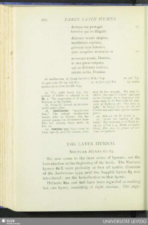 The later hymnal