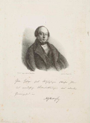 Bildnis von Andreas Ludwig Jacob Michelsen (1801-1881)