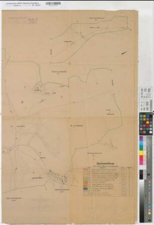 Wilnsdorf (Wilnsdorf), Umlegung Wilnsdorf, Besitzstandskarte Bl. 3 (unvollst.)
