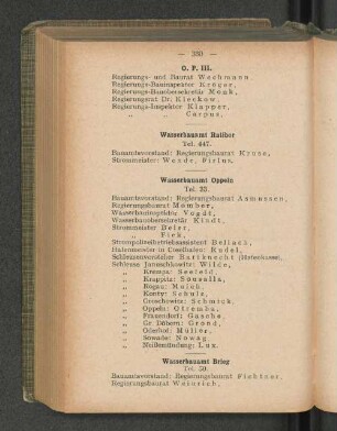 Wasserbauamt Ratibor
