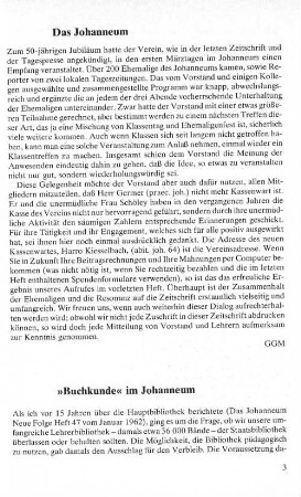 "Buchkunde" im Johanneum