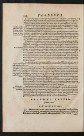 Psalmus XXXVII.