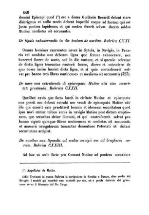 Rubrica CXXI. - Rubrica CXL.
